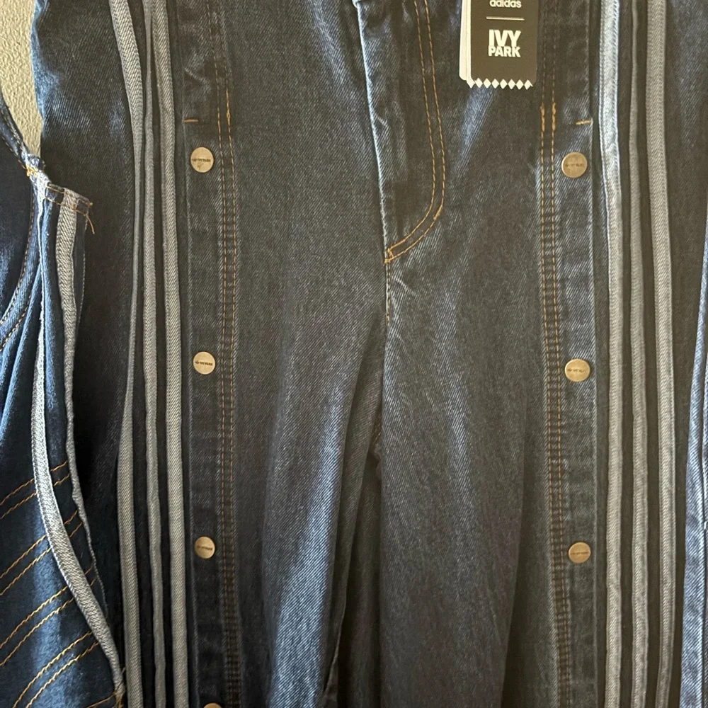 IVY PARK Blue Denim Overalls Cowboy Carter - Picture 7 of 10